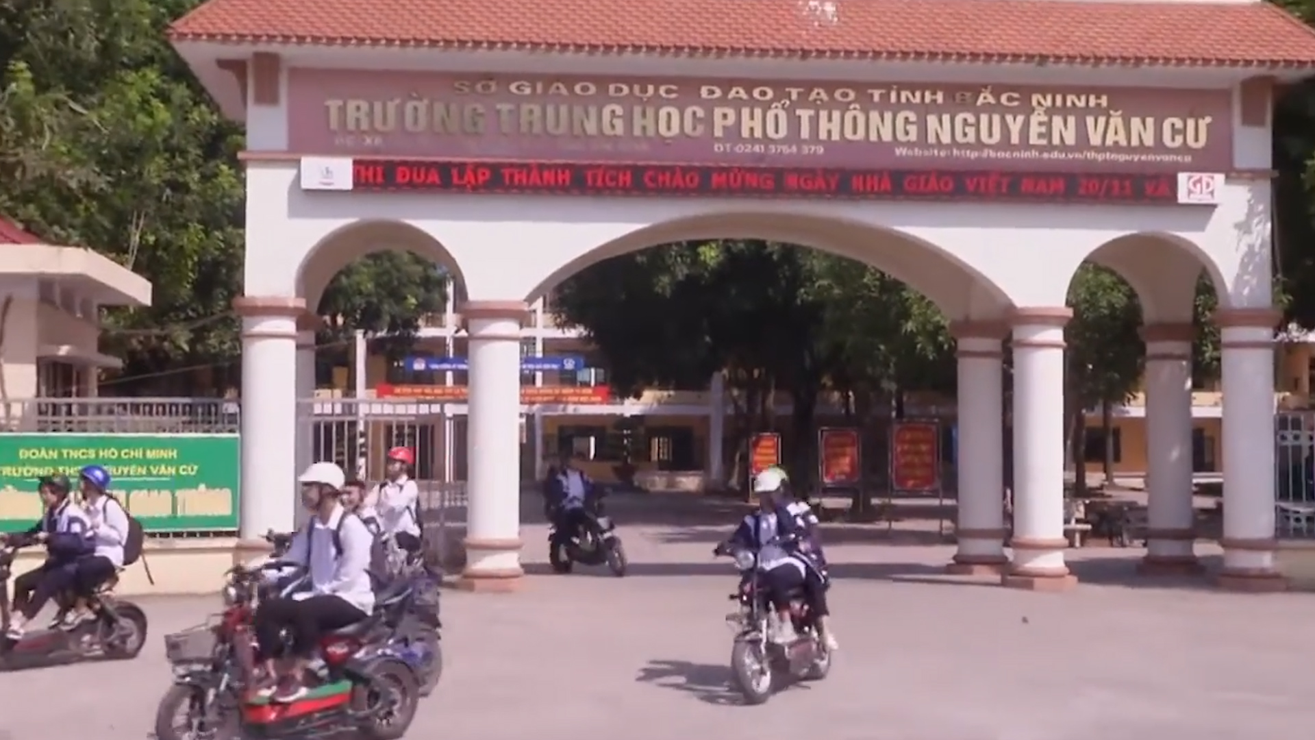 Xứng danh ngôi trường mang tên Nguyễn Văn Cừ
