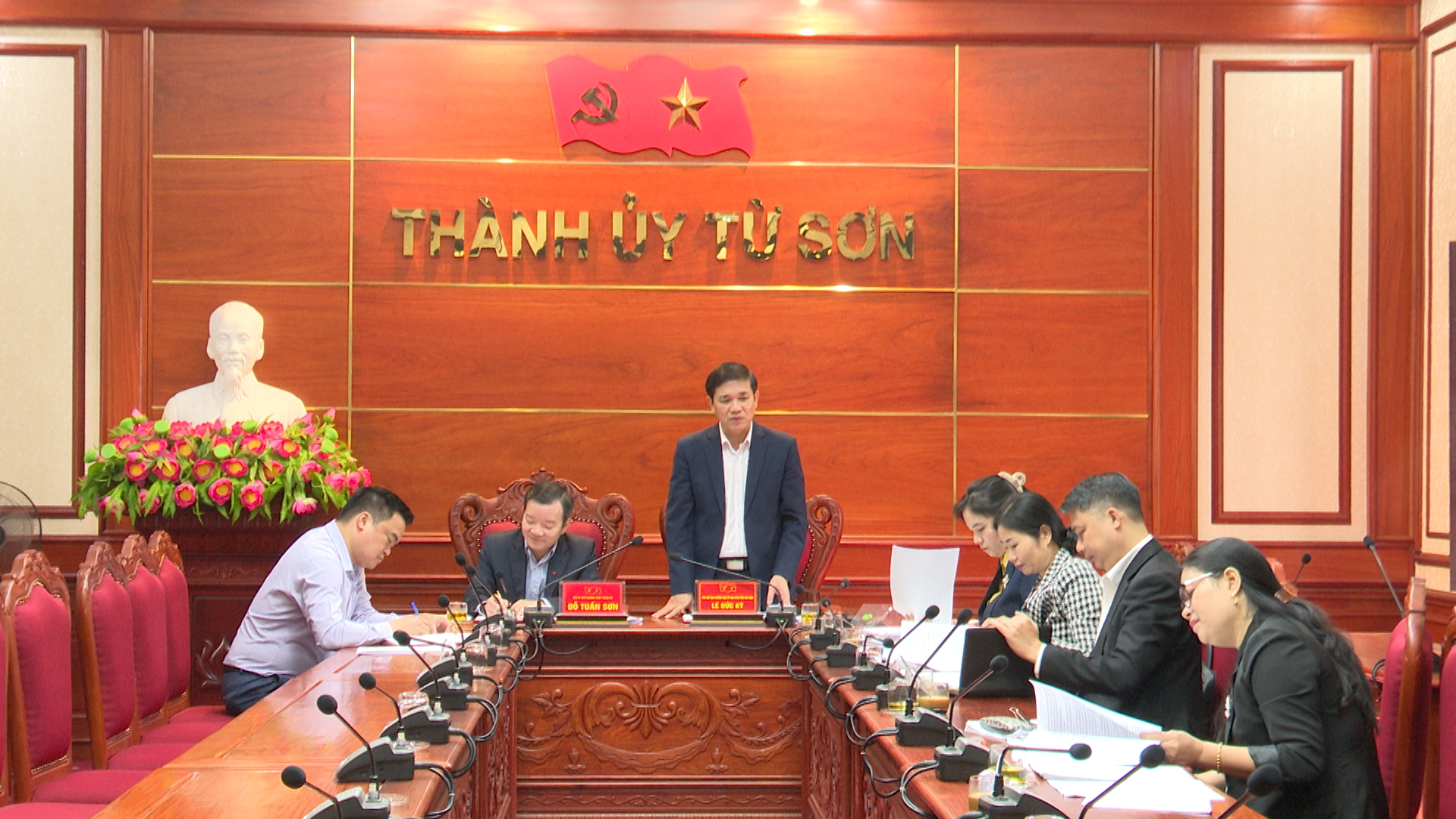 Ủy ban MTTQ tỉnh kiểm tra công tác Mặt trận năm 2023 tại thành phố Từ Sơn