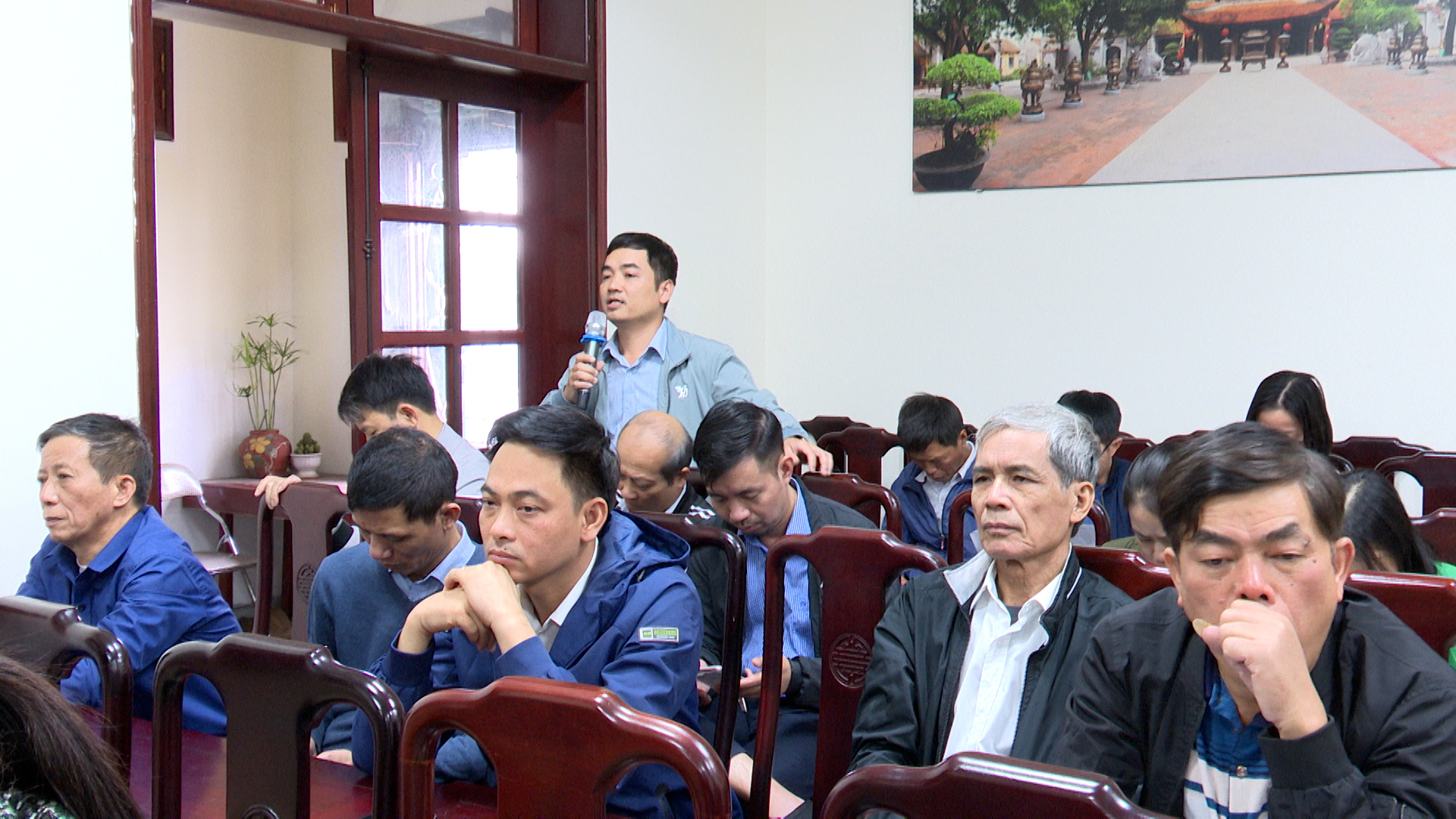 Đoàn đại biểu HĐND thành phố tiếp xúc cử tri phường Tương giang, Phù Khê, Đình Bảng