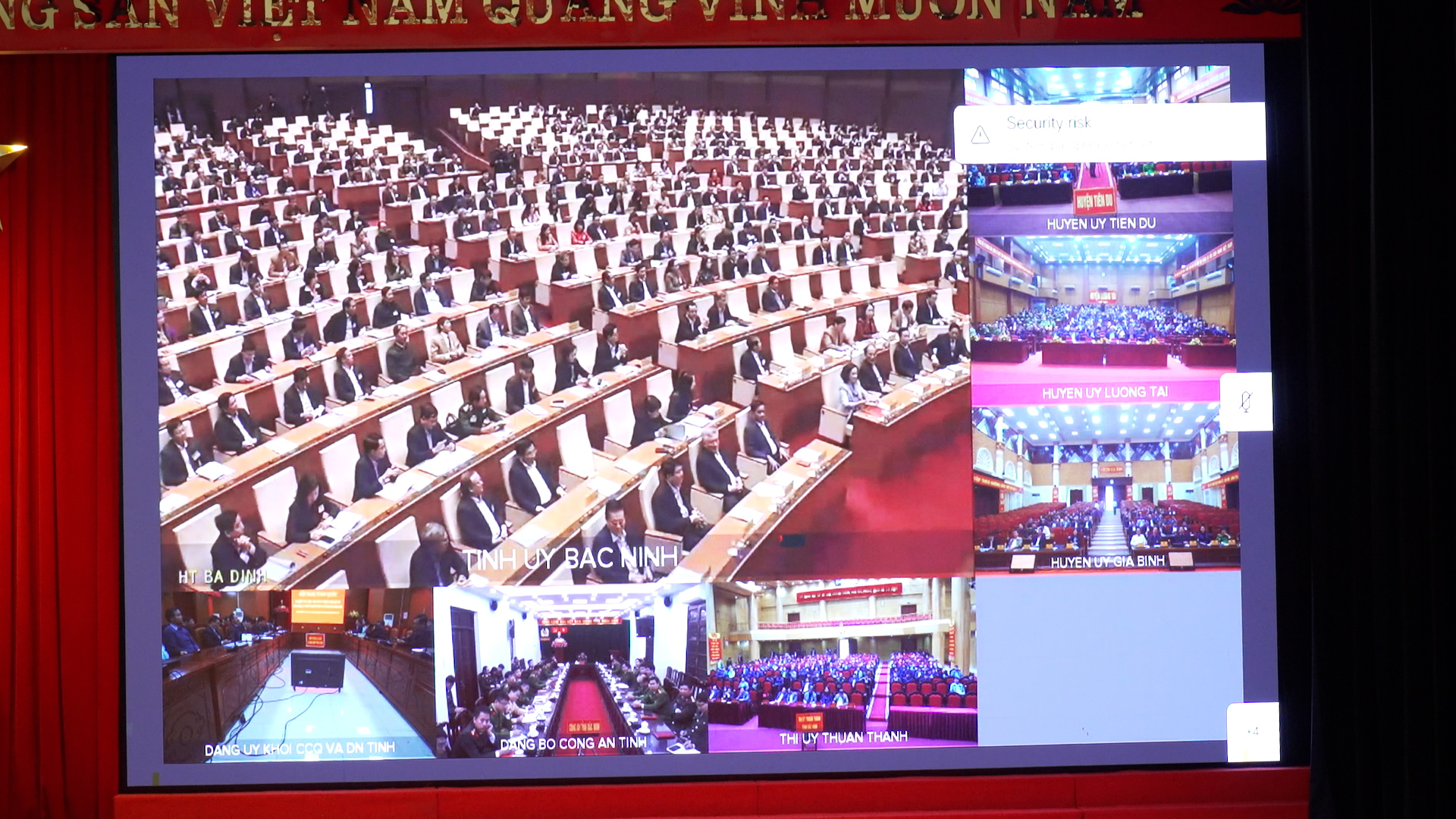 Hội nghị trực tuyến nghiên cứu học tập quán triệt Nghị quyết Hội nghị lần thứ tám Ban Chấp hành trung ương Đảng khóa XIII