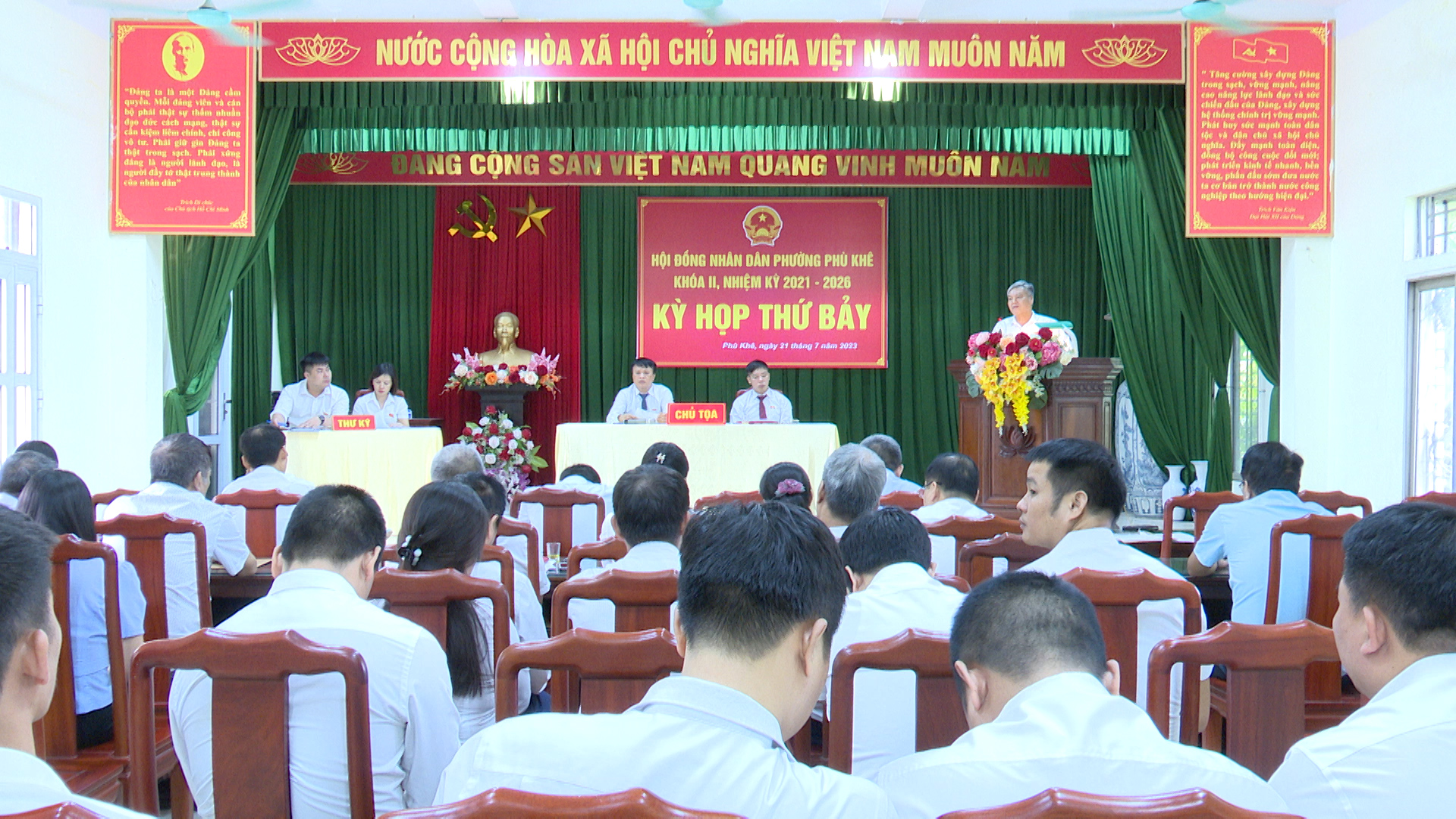 HĐND phường Phù Khê tổ chức kỳ họp thứ 7