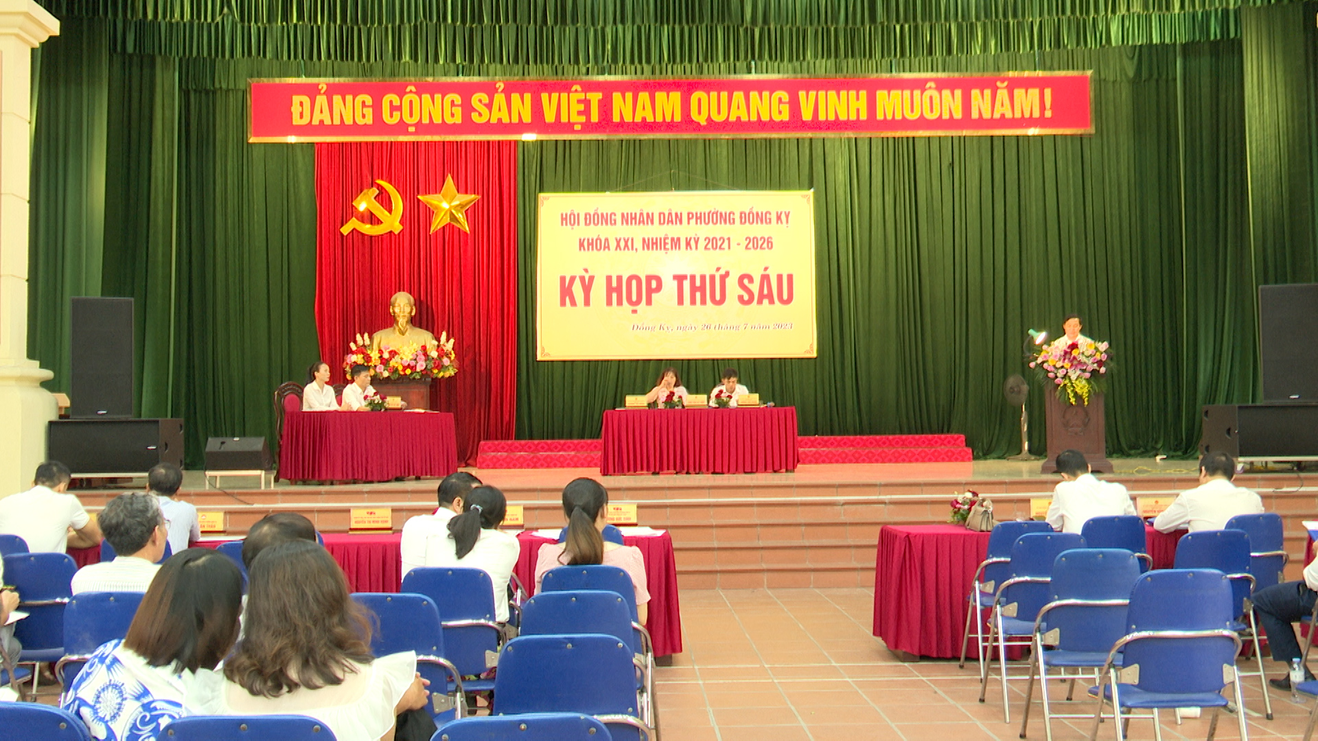 HĐND phường Đồng Kỵ khóa XXI tổ chức kỳ họp thứ 6