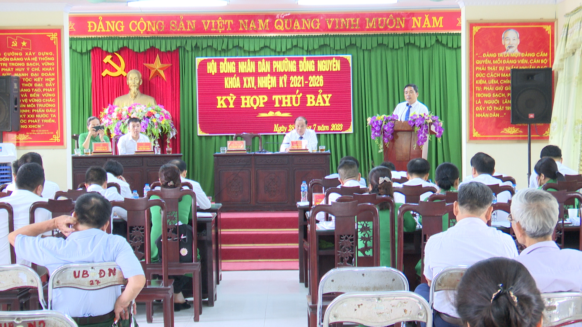 HĐND phường Đồng Nguyên khóa XXV tổ chức kỳ họp thứ 7