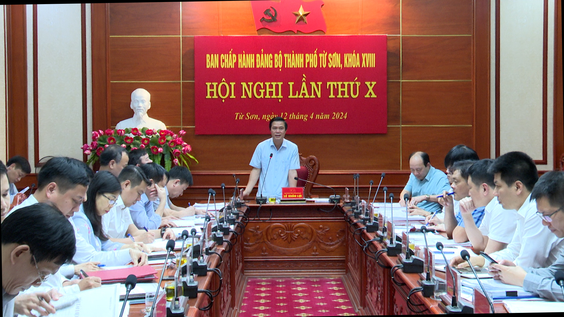 Hội nghị lần thứ 10 BCH Đảng bộ thành phố Từ Sơn khoá XVIII
