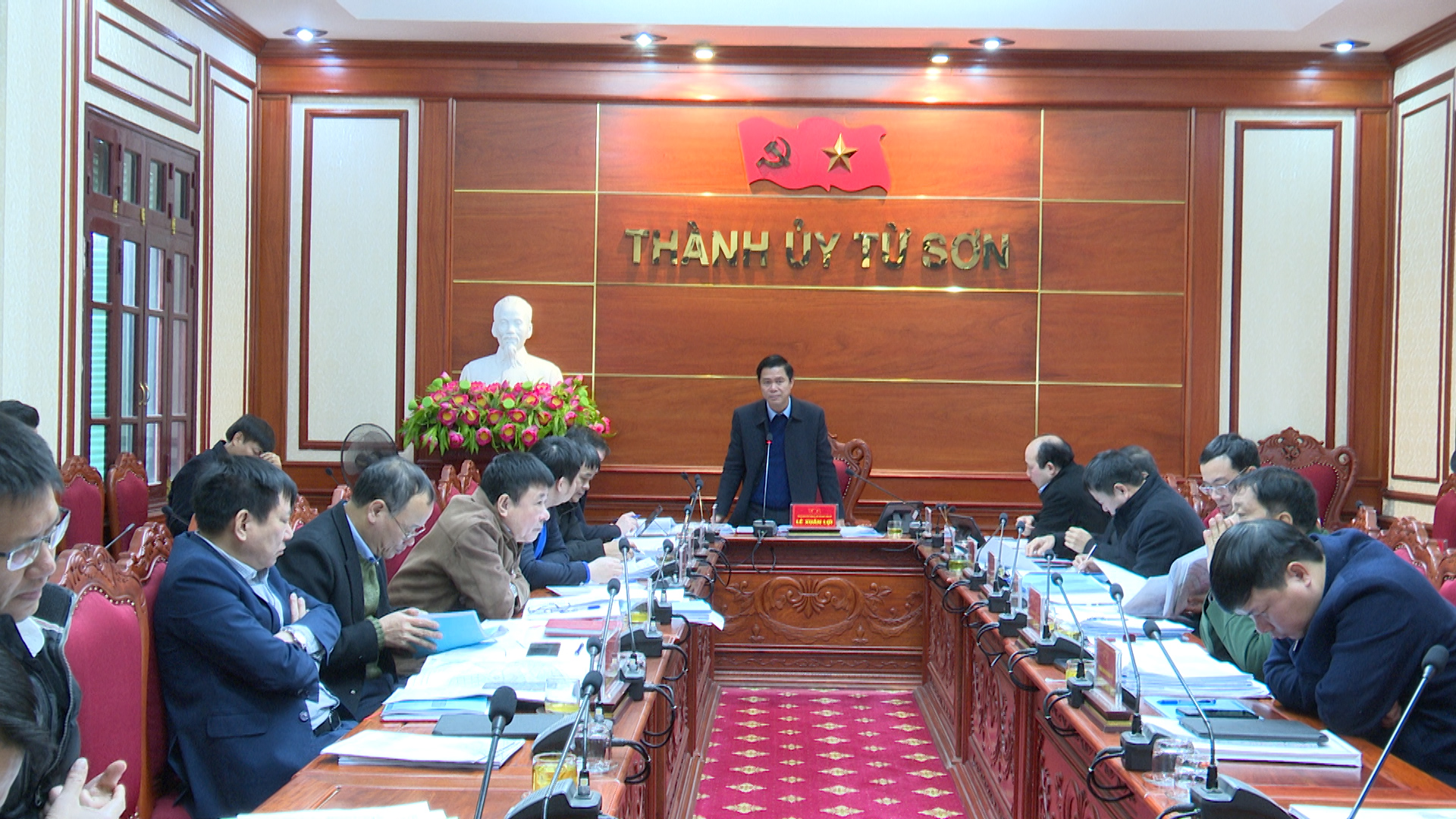 BTV Thành uỷ họp phiên thường kỳ tháng 1/2024