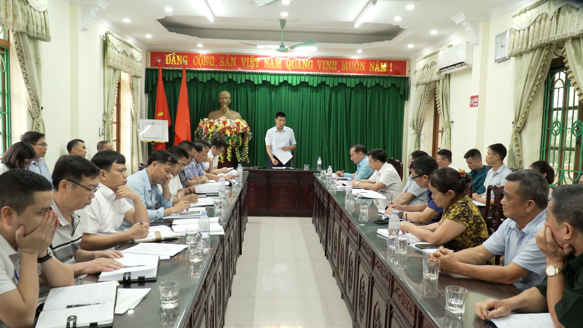 LĐ UBND TP làm việc với phường Đồng Nguyên về thực hiện các kết luận số 739,740 của BTV Tỉnh ủy Bắc Ninh