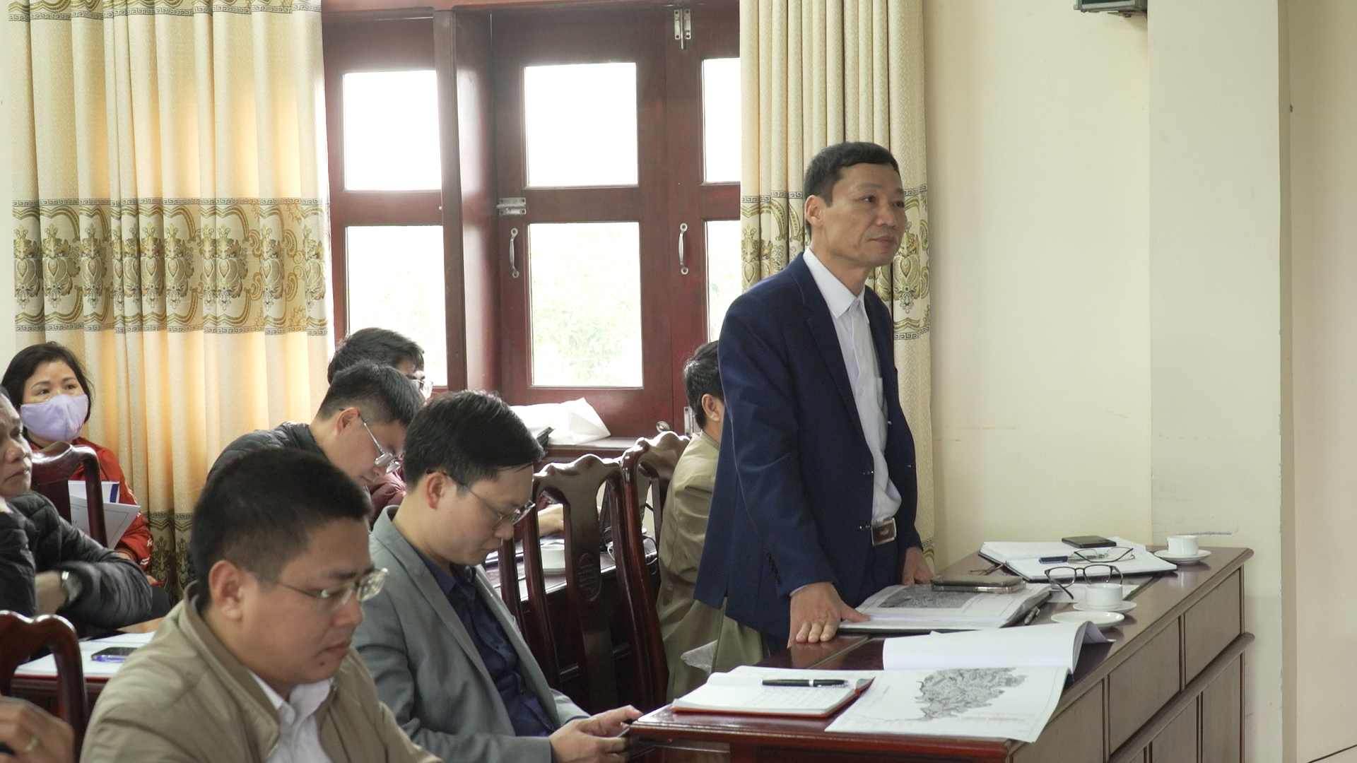 Hội nghị lấy ý kiến đóng góp đối với đồ án Quy hoạch phân khu đô thị 8 tại phường Trang Hạ