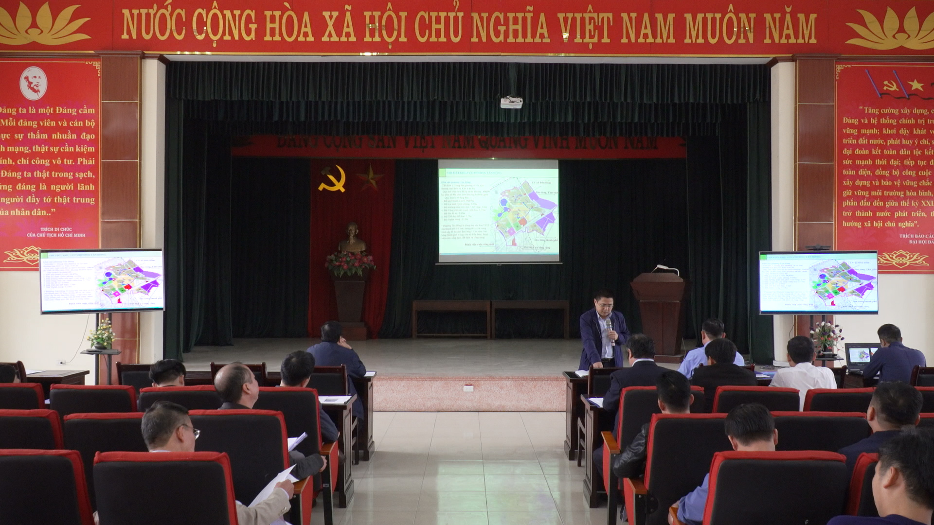 Hội nghị lấy ý kiến đóng góp đối với đồ án Quy hoạch phân khu đô thị 9 tại phường Tân Hồng