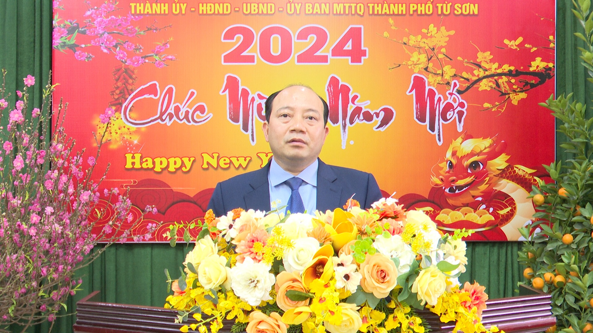 Bài chúc tết Giáp Thìn 2024 của Chủ tịch UBND thành phố