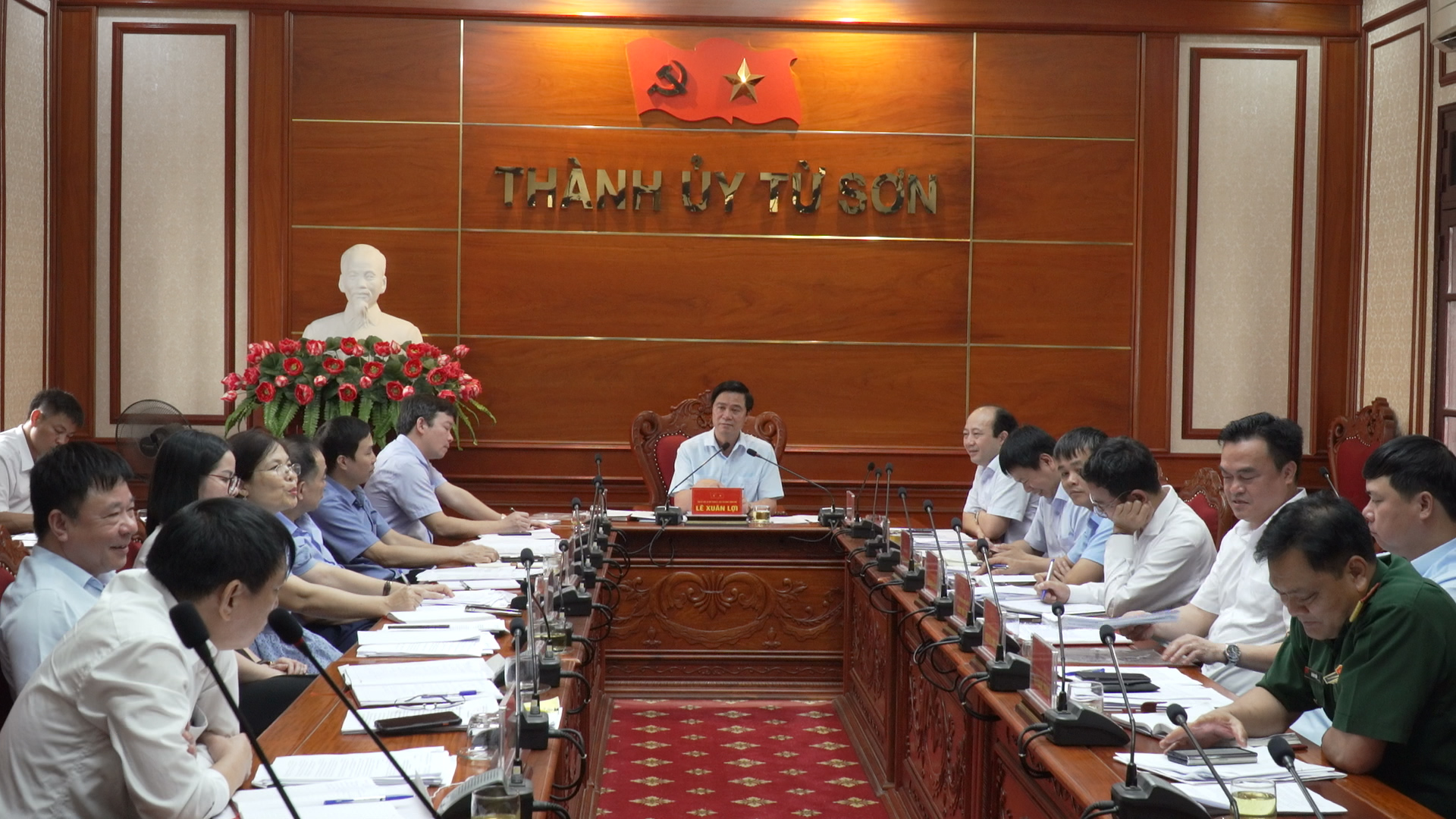 BTV Thành ủy Từ Sơn họp phiên thường kỳ tháng 4/2024