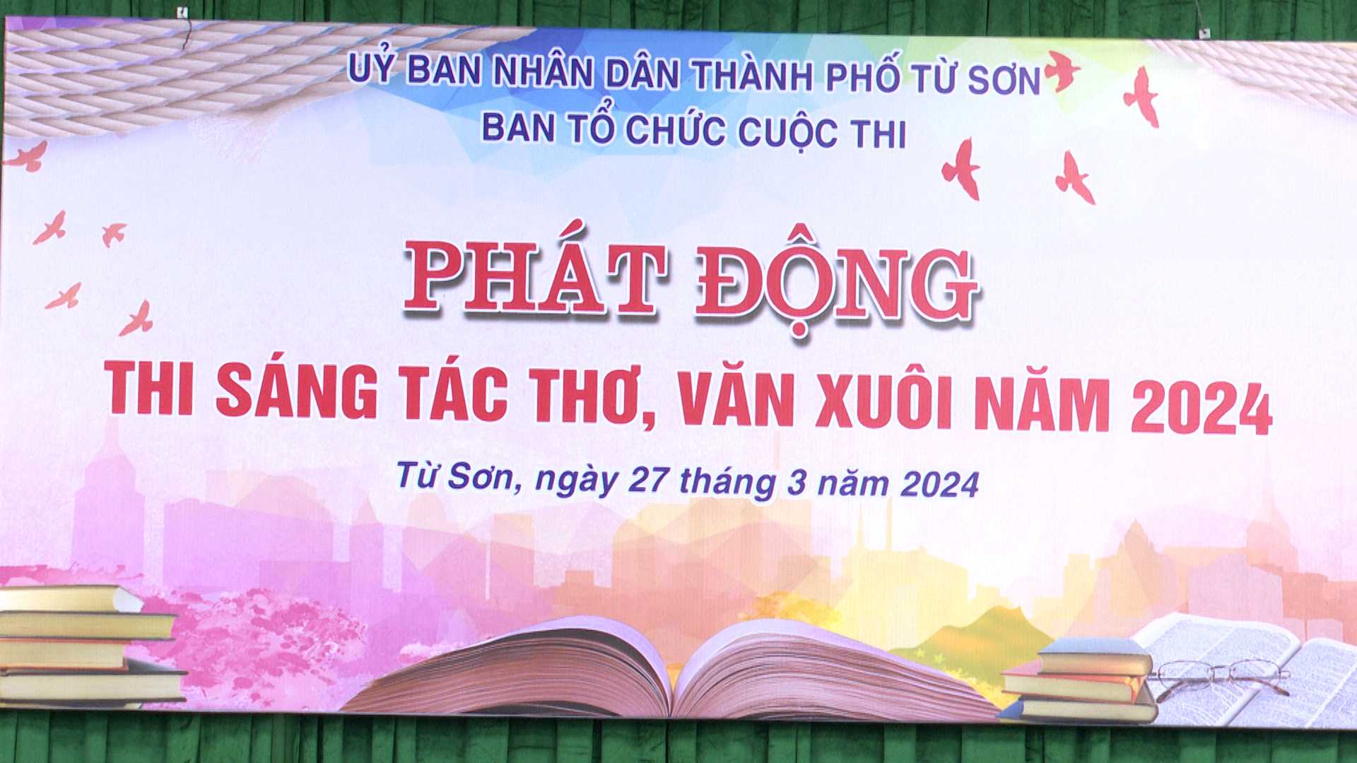 Thành phố Từ Sơn phát động cuộc thi thơ văn xuôi năm 2024